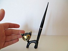 Chat porte stylo design Walter