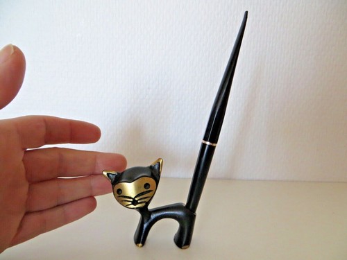 Chat porte stylo - , walter