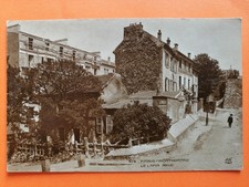 Old postcard PARIS VIEUX MONTMARTRE "LE RAPIN AGILE" Cabaret Buvette Rue des Saules