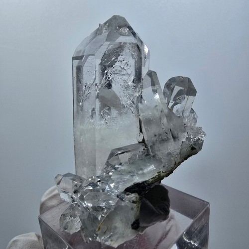 Quartz lémurien enhydro - quartz,