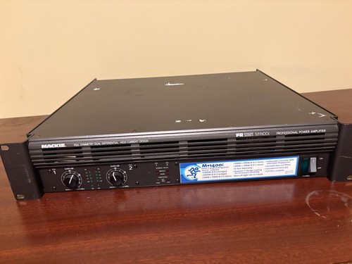 Mackie m14001 power amp - m14001,