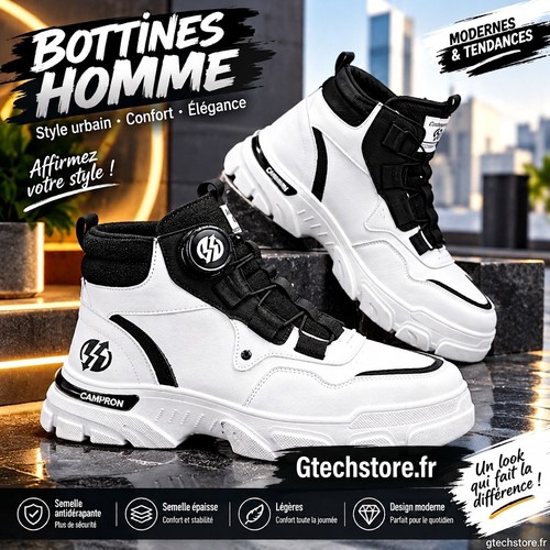 Bottines homme cuir - homme, en