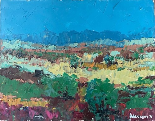 Abstraction huile sur toile - abstraction,,