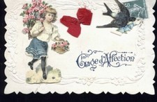 CARTE FANTAISIE TISSUS   EN