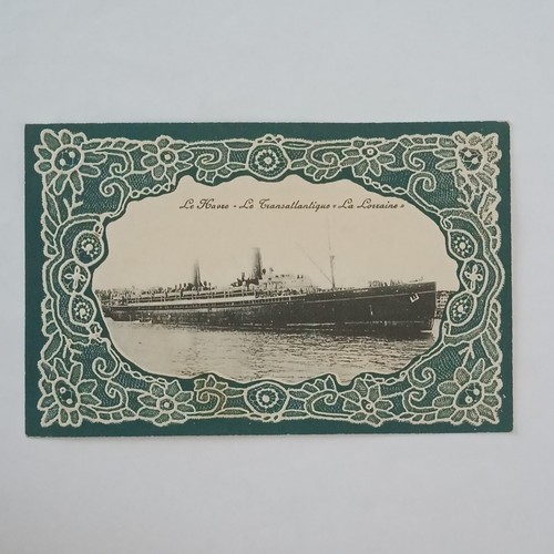 Cpa havre paquebot - havre, (76),