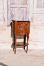 Commode French Louis XVI Style - Night Stand - Chest of Drawers - Wooden Table