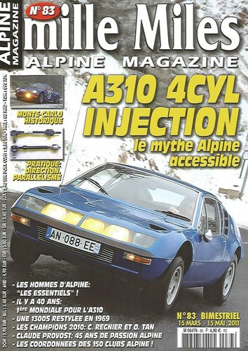 Mille miles a310 - n°83, 4cyl