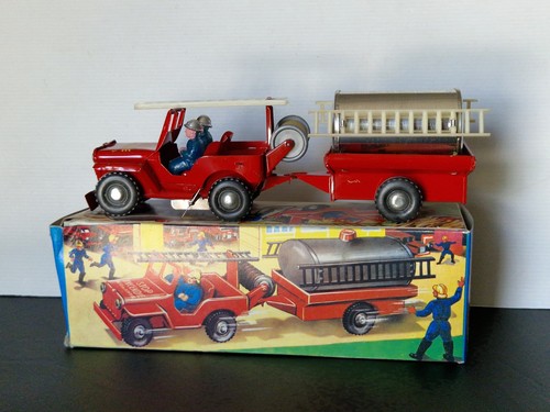 Joyax jeep pompiers - jeep,