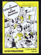 LE COLLECTIONNEUR DE BANDES DESSINEES n°40  1983  BD PUB Entretien avec CHALAND