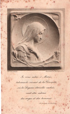 Ancienne image pieuse (1910)