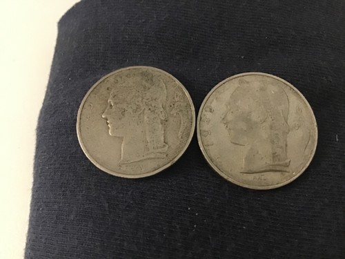 Pieces francs belge de - de,