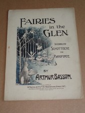Arthur Basson - Fairies In The Glen 1916 sheet music