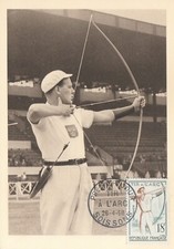 CARTE MAXIMUM 1ER JOUR TIR A