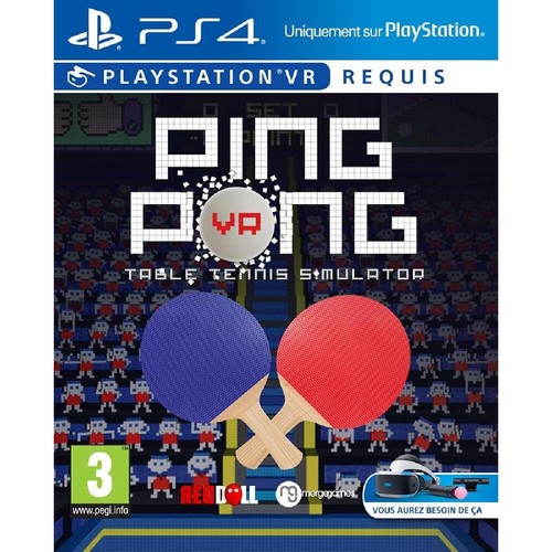 Jeu ps4 ping - ping, table