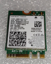 Carte Wifi INTEL 3168NGW pour