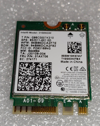 Carte wifi intel - intel, pour