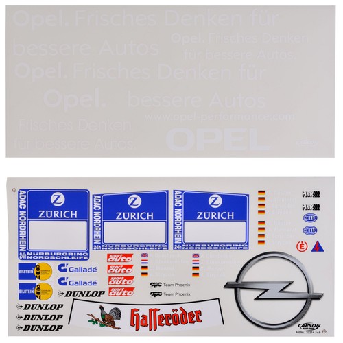 Feuille décorative opel - feuille, 1:5