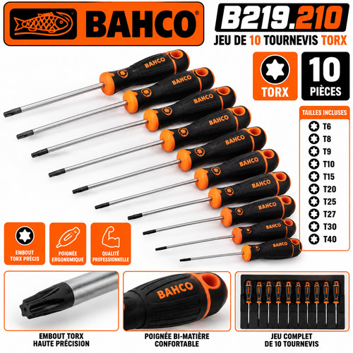 Bahco b219 210 jeu de - –,