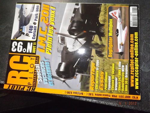 Revue pilot n 93 - rc, n°93