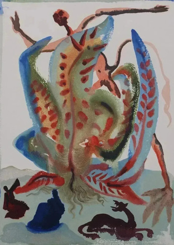 Salvador dali purgatoire - dali, :