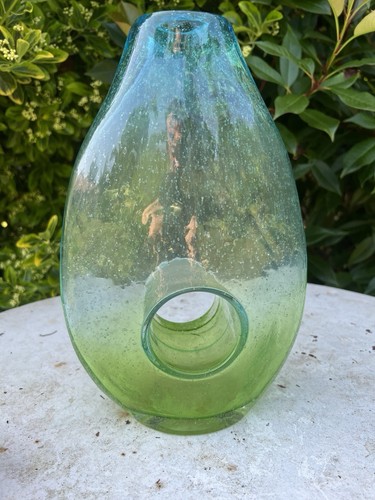Vase bicolore vintage design - vase,