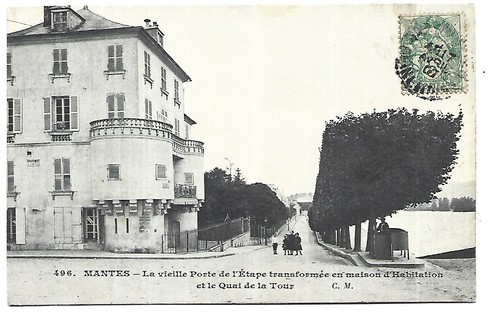 Mantes la vieille porte - la,