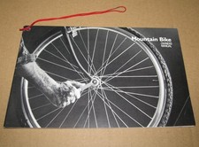 1986 Specialized Rockhopper Bicycle Owners Manual