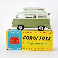 CORGI TOYS # 420 - FORD THAMES AIRBORNE CARAVAN - ANTIQUE