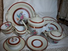 Vintage Noritake Tea China Set 11 Pieces Mauki or Tree Crest Mark 1931