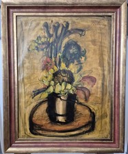Franz Priking (1929-1979) - Signed Framed Mixed Media - Expressionism