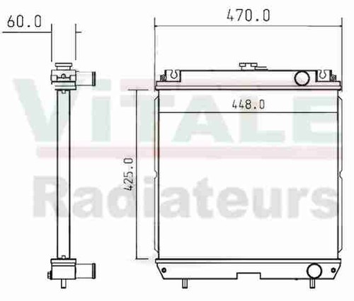Radiateur takeuchi tb145 - radiateur,