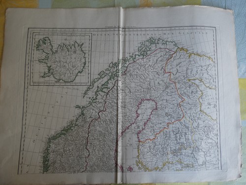 Grande carte nord - carte, la