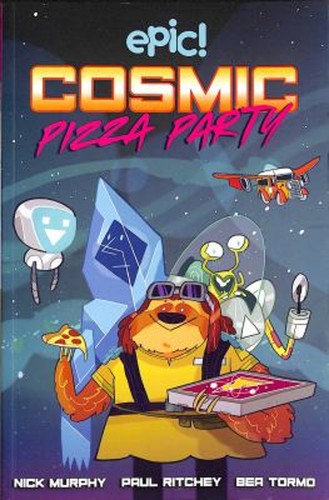 Cosmic pizza party - cosmic, broché