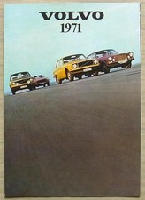 VOLVO 142 144 145 164 1800E Car Sales Brochure 1971 SWEDISH TEXT #50095/2.11.70