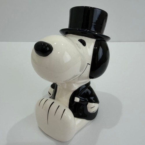 Figurine tirelire smoking