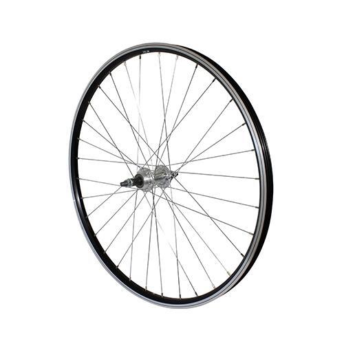 Roue vtt arriere alu noir - vtt, 26''