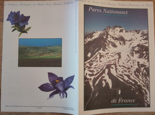 Document philatelique parcs - document,