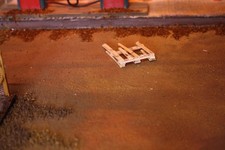 élément diorama palette bois