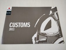 Suzuki Intruder M1800R, M800 et C800 de 2011 Prospectus Catalogue Brochure Moto