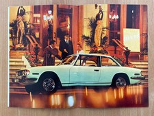 Triumph Stag Cabriolet V8, Prestige Brochure, 09/1972, 20 pages, German, RARE!
