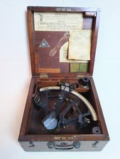 Brandis & Sons Maritime Sextant - Vintage, US Navy! 