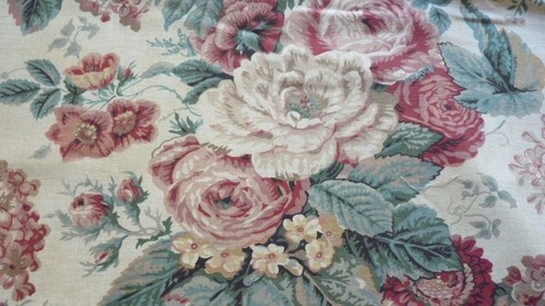 Ancien tissu vintage french - tissu,
