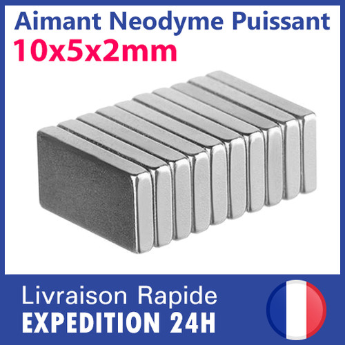 Lot aimant neodyme - n35, 10mm