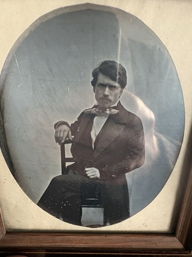 Daguerreotype ancien portrait - ancien,