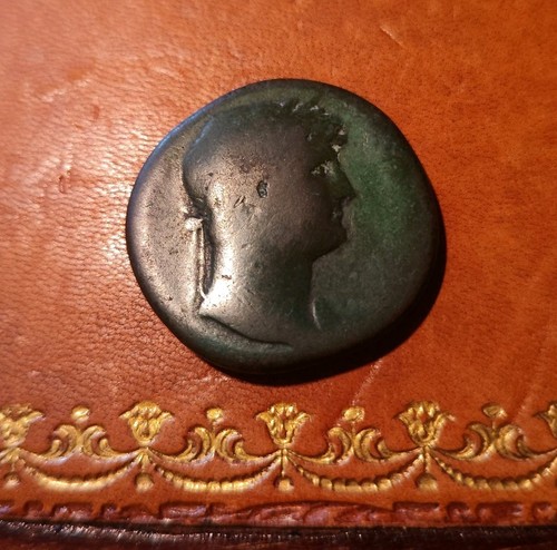 Sesterce bronze romaine - sesterce, en