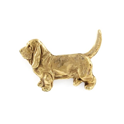 Basset hound broche - basset, i