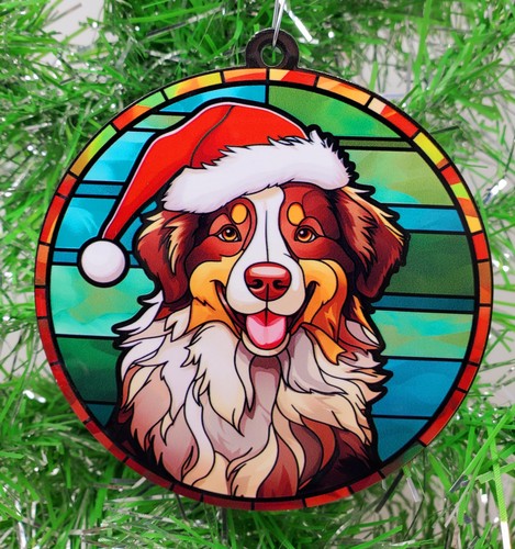 Border collie santa dog - collie,