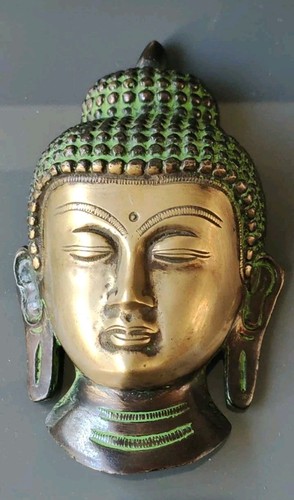 Sculpture tête bouddha - tête,