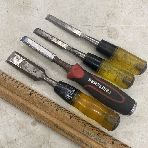 Vint carpenters chisels - 4,