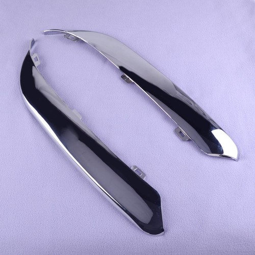1pair front bumper molding - front,